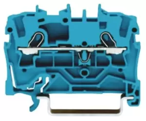 Image of Wago Blue 2000 Feed Through Terminal Block, 24 16 AWG, 800 V