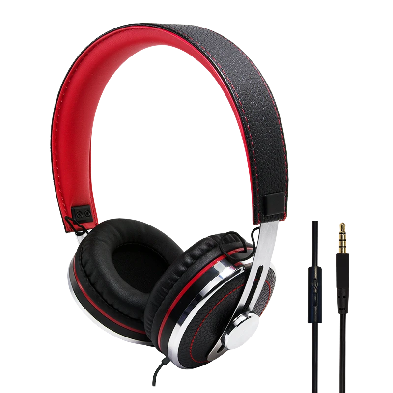 Image of LogiLink Typhoon Rockstar. Headset. red