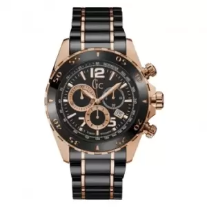 Image of Gc Sport Racer Black Gents Watch Y02014G2
