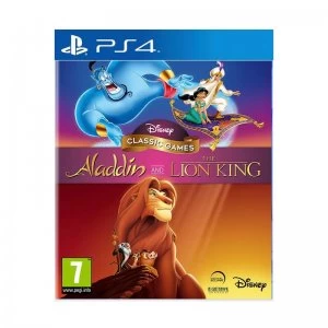 Image of Disney Classics Aladdin & The Lion King PS4 Game