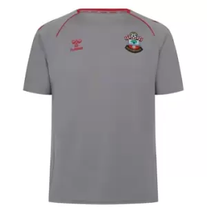 Image of Hummel Southampton FC Training T-Shirt Mens - Grey
