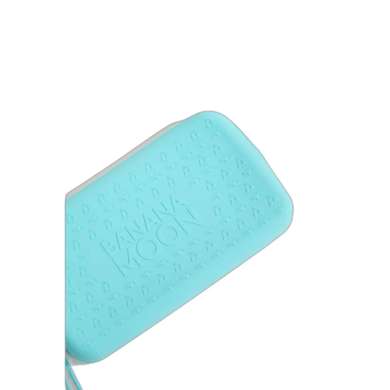 Image of banana moon Womens clutch bag Banana Moon Rissun Saqibay Bleu Female TU