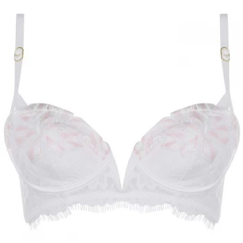 Image of Ann Summers Camealia Lace Plunge Bra - Ivory