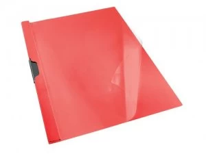 Image of Rexel Choices Clip File A4 Red PK25