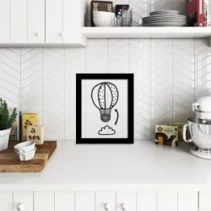 Image of SEF-050 Multicolor Decorative Framed Plexiglass Painting