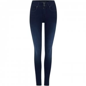 Image of Salsa Push In Secret Sculpting Skinny Jean - Denim Dark Wash