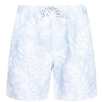 Image of SoulCal Shorts - Light Blue Palm