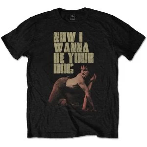 Image of Iggy & The Stooges - Wanna Be Your Dog Mens Small T-Shirt - Black