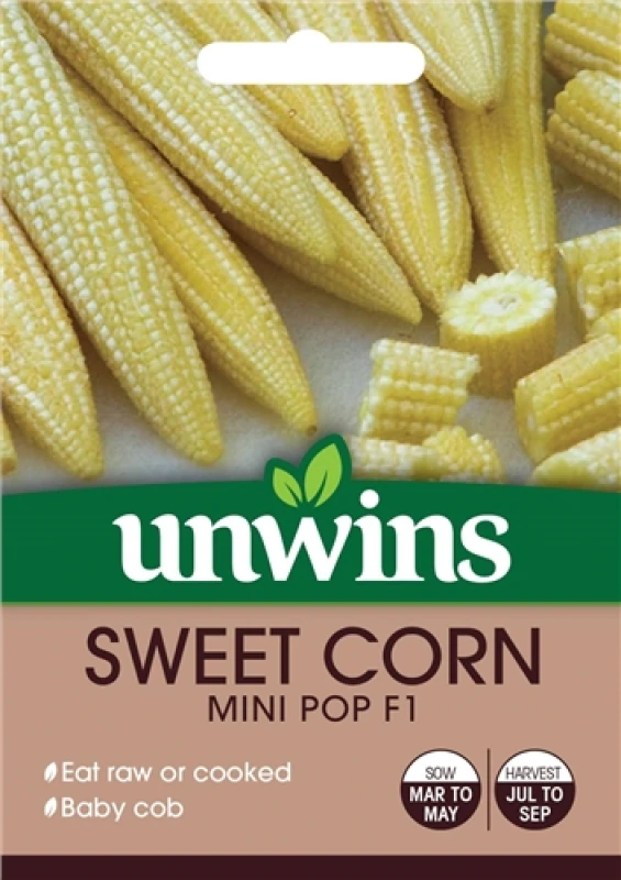 Image of Unwins Sweet Corn Mini Pop F1