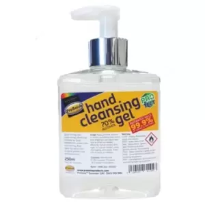 Image of Hand Cleansing Gel 70% Alcohol with Pump Action 250ml Pack of 28