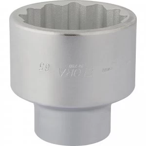 Image of Elora 1" Drive Bi Hexagon Socket Metric 1" 65mm