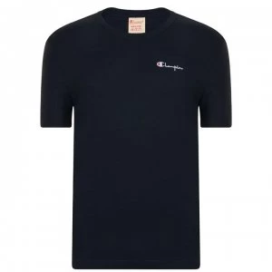 Image of Champion Jersey T Shirt - Navy