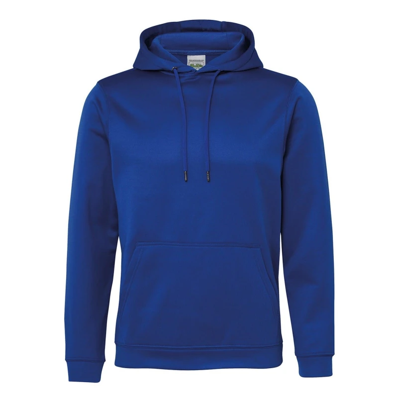 Image of AWDis Mens Polyester Sports Hoodie in Royal Size: Medium Royal Male M