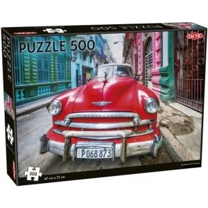 Image of Vintage Car in Havana 500 Piece Jigsaw Puzzle