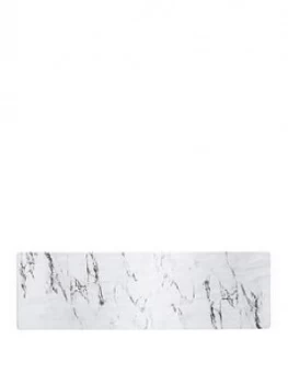 Image of Kitchencraft Marble-Effect Rectangular Melamine Food Serving Platter