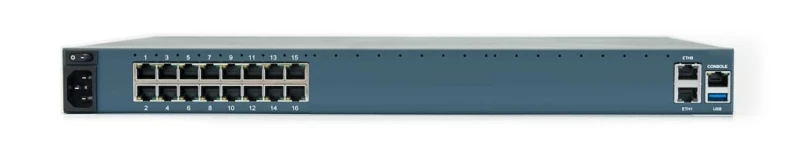 Image of ZPE Nodegrid Serial Console - S Series 16-port unit. Single AC. Switch