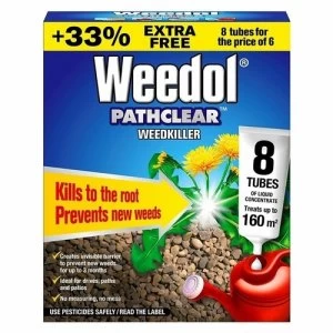 Image of Weedol Pathclear Weedkiller 6 Tubes