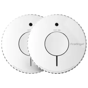 Image of FireAngel FA6620-R-T2 Optical Smoke Alarm with 10 Year Sealed For Life Battery - Twin Pack
