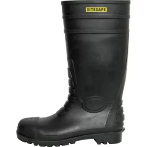 Image of Sitesafe Safety Wellington Boot CLASS-S5 Black Size-3