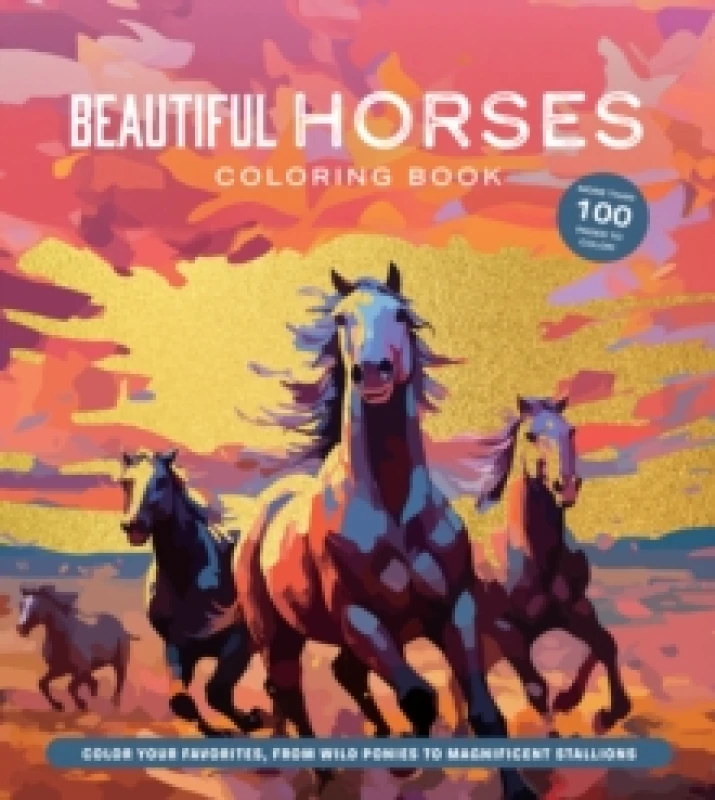 Image of Beautiful Horses Coloring Book. Paperback. By Editors of Chartwell Books Books