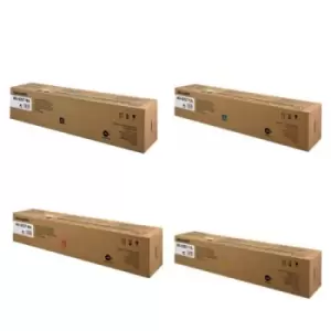 Image of Original Multipack Sharp MX-6240N Printer Toner Cartridges (4 Pack) -MX62GTBA