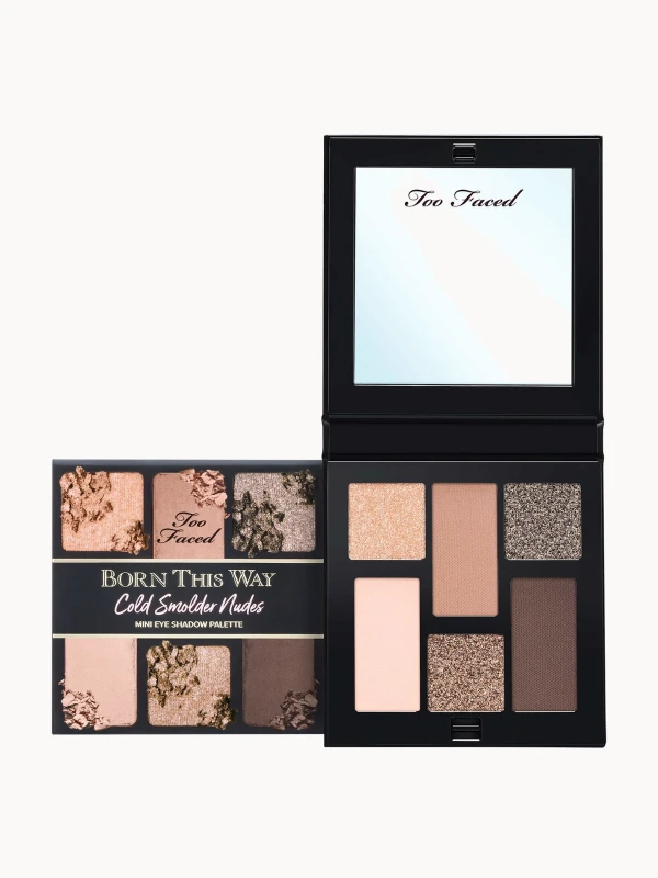 Image of Too Faced Born This Way Cold Smolder Nudes Mini Eyeshadow Palette