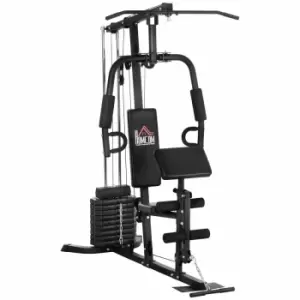 Image of Homcom Multi Home Gym Machine With 45Kg Weight Stack For Full Body Workout