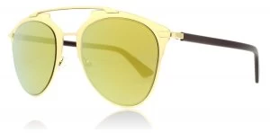 Image of Christian Dior Reflected Sunglasses Gold / Plum YC2K1 52mm