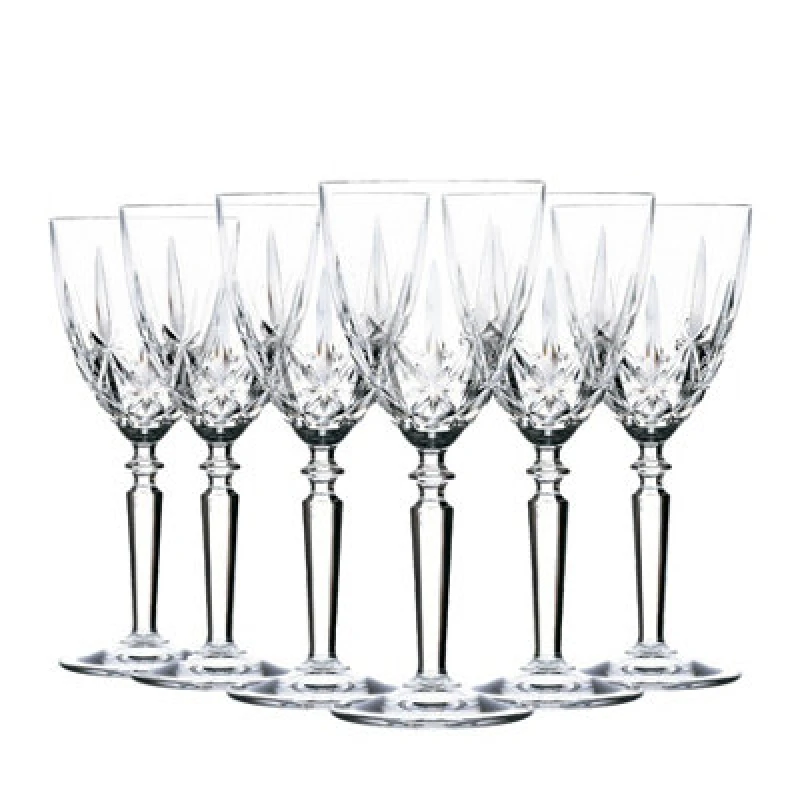 Image of RCR Crystal Orchestra Wine Glasses 290ml Clear Pack of 6 Clear