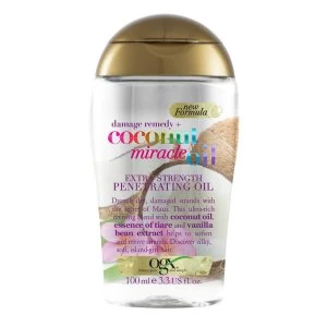 Image of OGX Damage Remedy+ Coconut Miracle Oil Penetrating Oil 100ml
