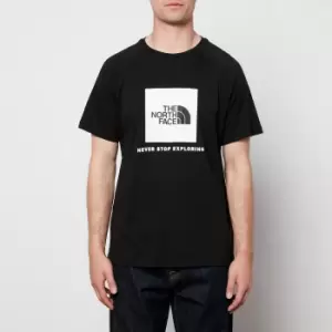 Image of The North Face Mens Raglan Redbox T-Shirt - TNF Black/TNF White - S