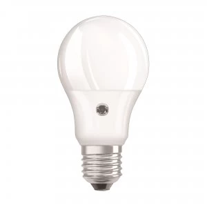 Image of Osram 9W Parathom Frosted LED Globe Bulb ES/E27 With SensorVery Warm White - 303485-303485