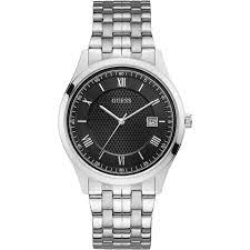 Image of Guess Black And Silver 'Element' Watch - W1218G1