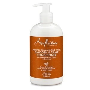 Image of Shea Moisture Argan Oil and Almond Milk Conditioner 384ml