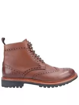 Image of Cotswold Rissington Commando Sole Boots - Brown, Size 8, Men