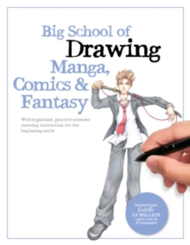 Image of Big School of Drawing Manga, Comics & Fantasy : Well-explained, practice-oriented drawing instruction for the beginning artist Volume 3 Paperback / so