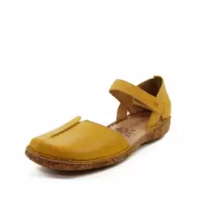 Image of Josef Seibel Heeled Sandals yellow 6.5