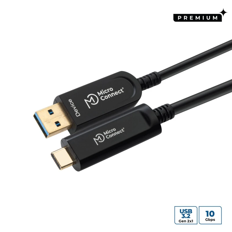 Image of Microconnect MC-USB3.2CA5OP USB cable USB 3.2 Gen 2 (3.1 Gen 2) 5m US
