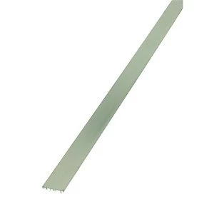Image of Wickes 11.5mm Multi Purpose Flat Bar - Aluminium 1m