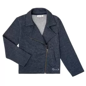 Image of Name it NKFLIBRORG Girls Childrens Sweatshirt in Blue - Sizes 8 years,7 years