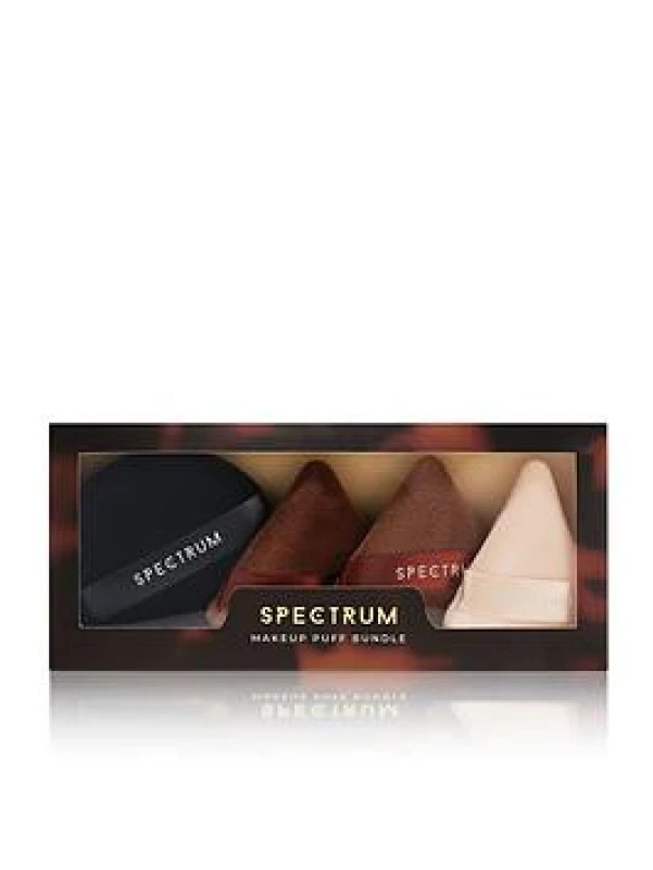 Image of Spectrum Accessories Pantherine Professional 4 Piece Make Up Puff Bundle