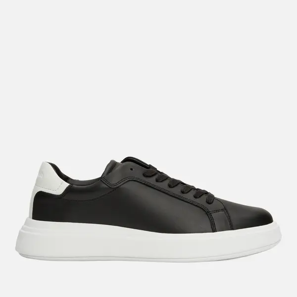 Image of Calvin Klein Mens Chunky Sole Trainers - Black/White - UK 8