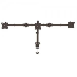 Image of Up to 24" Triple Monitor Arm Desk Mount