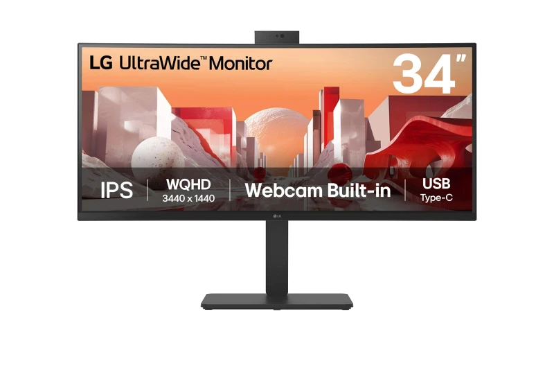 Image of LG 34BA85QE-B computer monitor 86.4cm (34") 3440 x 1440 pixels W