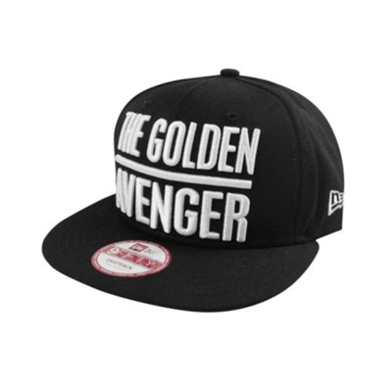 Image of Marvel Snapback Flat Cap Black unisex