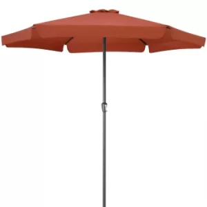 Image of Parasol Terracotta 330cm with Crank Handle