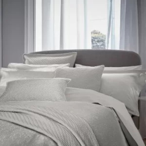 Image of Bedeck of Belfast Fine Linens Tahra Single Duvet Cover, Silver