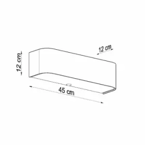 Image of Sollux Wall Lamp Lokko Black