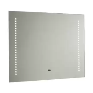 Image of Rift Light Illuminated Bathroom Mirrors Silver, Mirrored Glass IP44