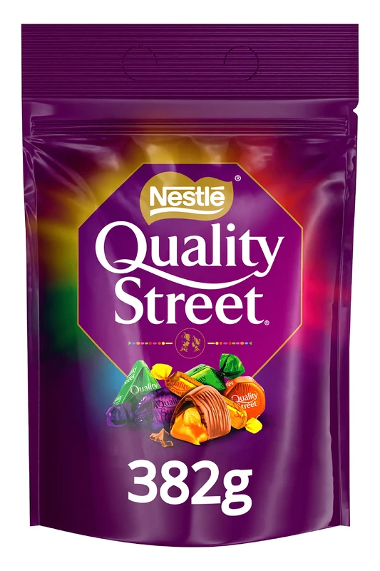 Image of Nestle Quality Street Chocolates Pouch Bag 382g